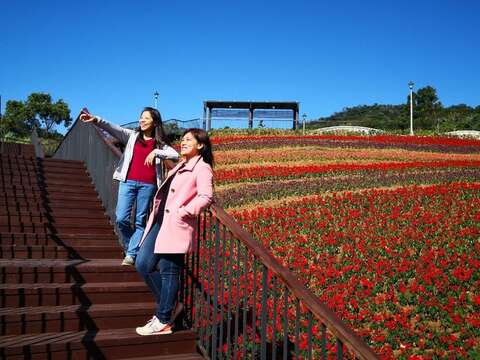 北投社三層崎公園公園闢建上結合了自然生態、當地人文、歷史與景觀藝術等元素發展規劃(工務局攝)