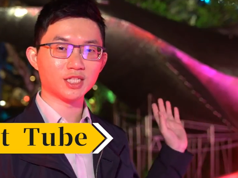 想走進婚姻的情侶不妨到東區的LightTube，讓迷換燈管搭配夢幻鯨魚見證愛情，讓你求婚零失敗。