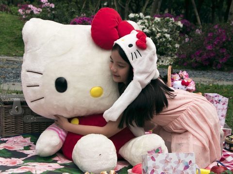 Hello Kitty參與2020台北杜鵑花季