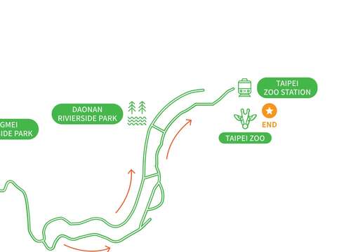 Riverside Route Map