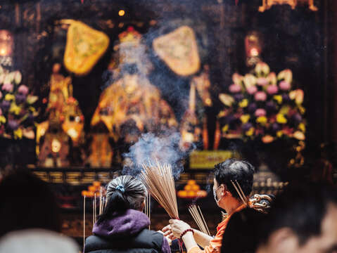 台湾の民間信仰には廟があり、そこに人々が集まることで文化が伝承されていきます。（写真/ 林冠良） ​​​​​​​