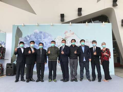 臺北市政府柯文哲市長及與會貴賓現場大合照