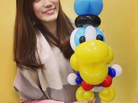 氣球米妮姊姊，於3月28日將有變魔術送氣球活動（取自氣球米妮MiniMinnie臉書）