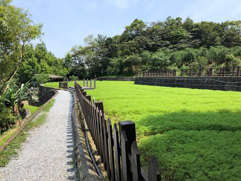 4-清脆的碎石步道伴行