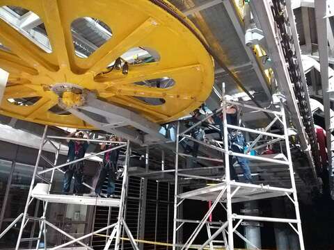 貓纜每年均依原廠建議，檢視各項設備檢修週期