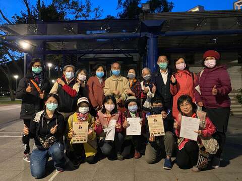 「2020臺北市螢火蟲季」感謝首發志工的守護，還有一群新手志工來實際學習。