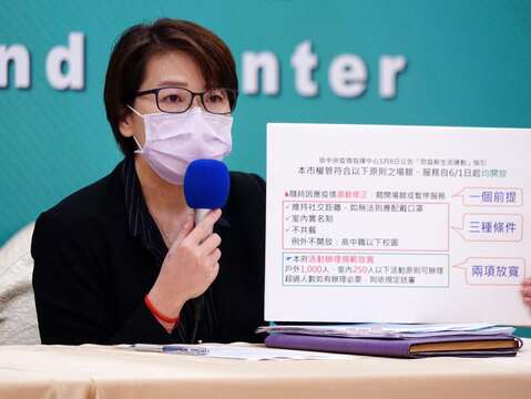 疫情記者會3原則_B1多功能廳_高讚賢攝