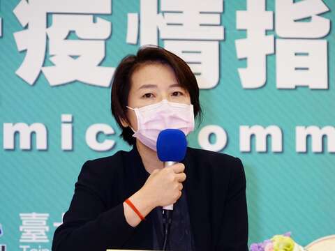 說明_疫情會議記者會_多功能廳_高讚賢攝