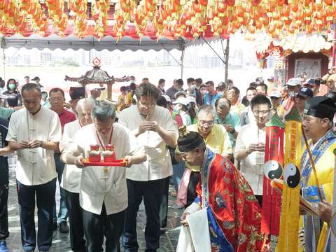 柯市長主持傳統祭典