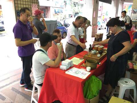 得獎茶葉展示會示意圖