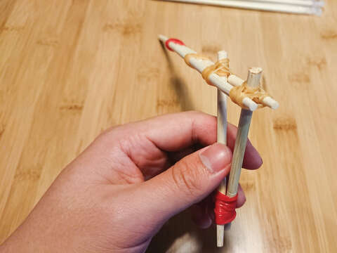 竹製ゴム鉄砲を作ろう--作り方2b