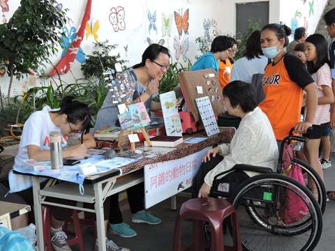 2019臺北華江蝴蝶季活動-社團攤位宣導情形