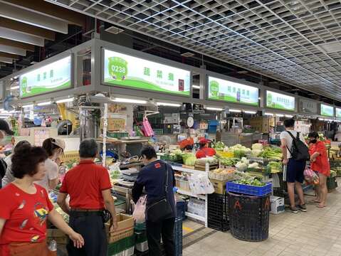 環南市場內部環境