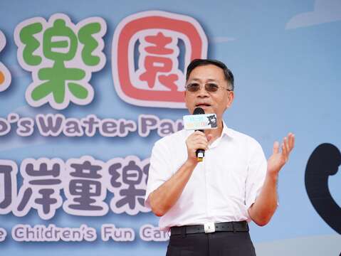 臺北市副市長蔡炳坤歡迎民眾踴躍參加「2020臺北河岸童樂會」