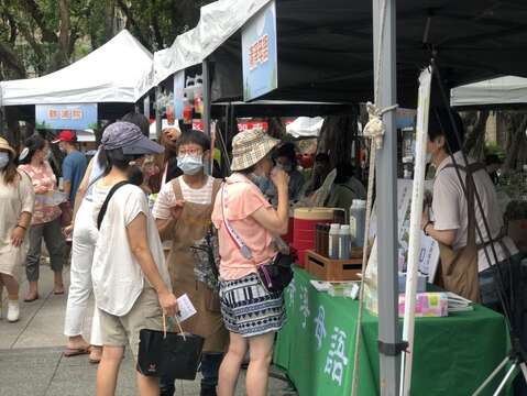民眾熱情參與永康優店市集
