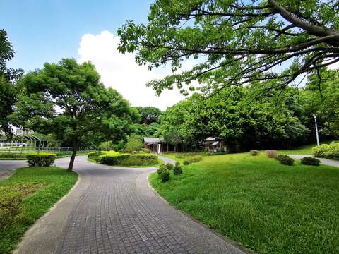 圓山綠化教室周邊造景雅緻