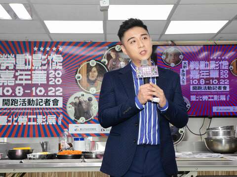 勞工影展代言人模範勞工鄭人碩分享職場心情