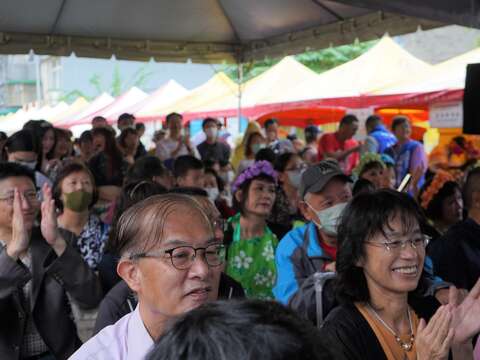 當地民眾參與的盛況