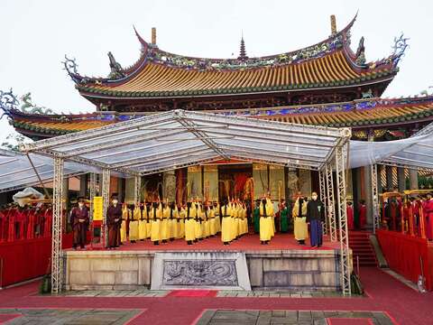 1090928_229_中華民國109年臺北市各界紀念大成至聖先師孔子誕辰2570周年釋奠典禮-祭孔遠景_高讚賢攝