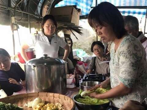 陳心瑋講師-蔬菜加工製作上課照片