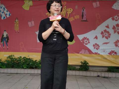 臺北市商業處江美玲副處長祝活動圓滿順利