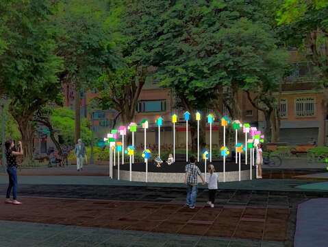 大安區永康公園「森友會—關心生活，和你一起」(示意圖)
