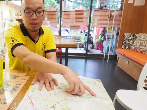 途中台北青年旅舍借問站向部落客推薦在地行程