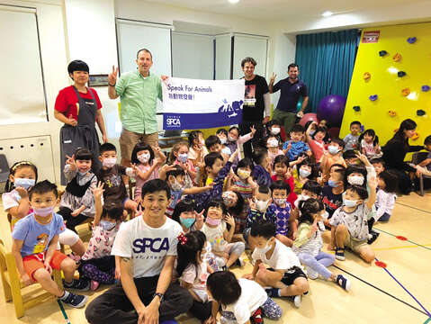 One of the TSPCA’s missions is to teach the next generation to treat animals right through many kinds of educational speeches or activities.