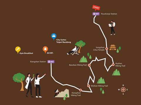 Tackle the Four Beasts Mountains