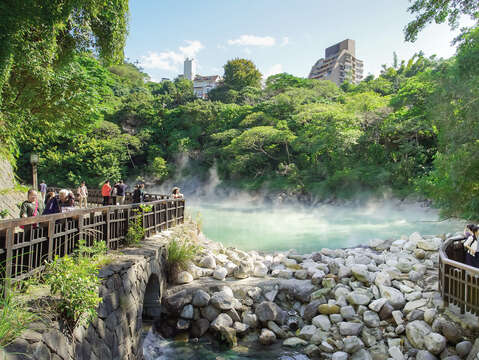 地熱谷は台北の温泉地として有名な北投一帯の源泉となっている場所です。(写真 / Suriya Desatit)