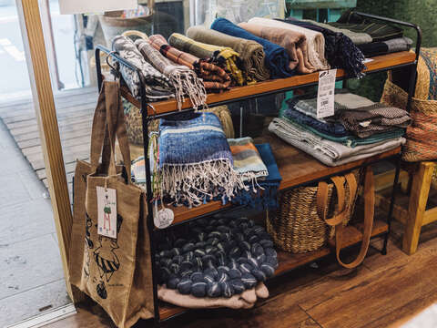 TWINE not only sells certified fairtrade products, but also produces many of their own designs fused with aspects of local culture or traditions.