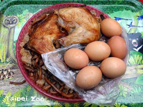 臺灣回贈波蘭和荷蘭油飯、雞腿和雞蛋