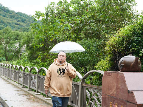 饒舌歌手大淵：「木柵的人情味讓我有回家的感覺。」(台北畫刊110年1月)