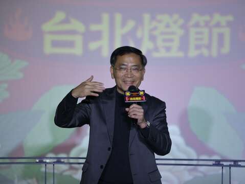 臺北市政府副市長蔡炳坤公佈2021台北燈節活動（臺北市觀光傳播局提供）