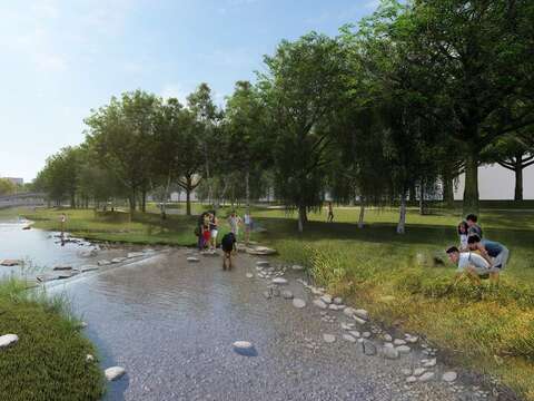 「磺港溪再造計畫」榮獲2020「台灣景觀大賞」「環境規劃設計類-優質獎」(願景圖)