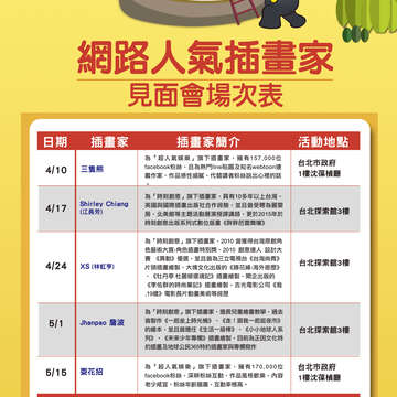 台北探索館 童樂世界系列活動