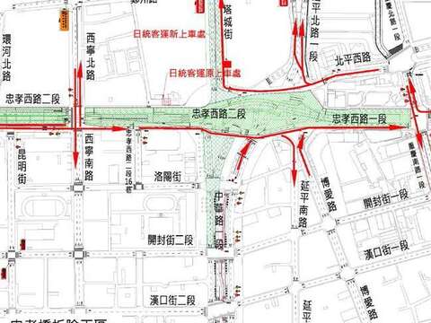 「忠孝橋引橋拆除資訊」