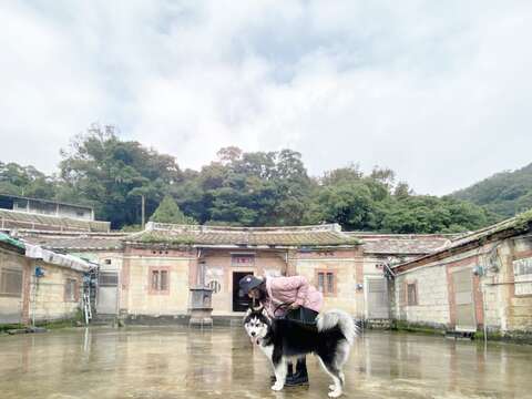 閩南式建築的黃氏古厝。