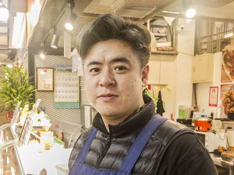 翔記充滿衝勁的年輕老闆王俊翔
