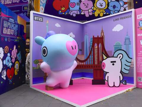 「西門PLAY樂購町」宇宙明星BT21「世界巡迴之旅」紐約站