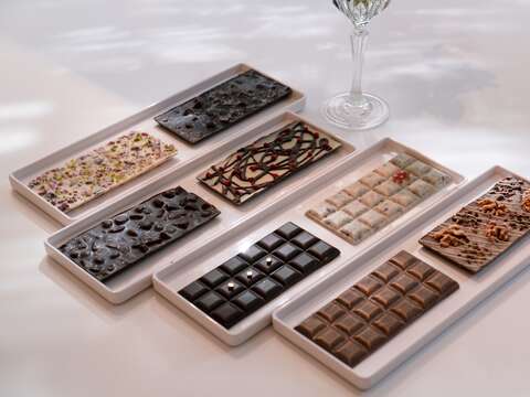 「Q sweet精品甜點」以加入創意食材的巧克力作品，征服世界級評審的味蕾。（攝影／顏涵正）