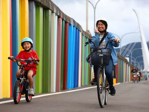 來解說小築參加活動 可順便規劃騎單車悠遊享受水岸美景