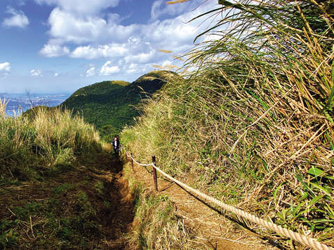 Covered with mud roads and steep hills, Mt. Datun’s trail is considered as the most challenging part of the Taipei Grand Trail.