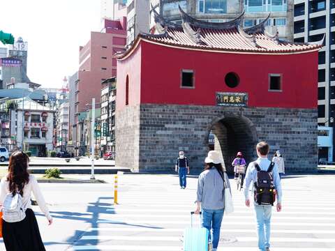 臺北市現存四座清代城門中的北門-承恩門