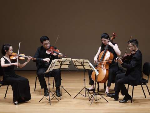「藝心弦樂四重奏」4月10日於大安森林公園站演出
