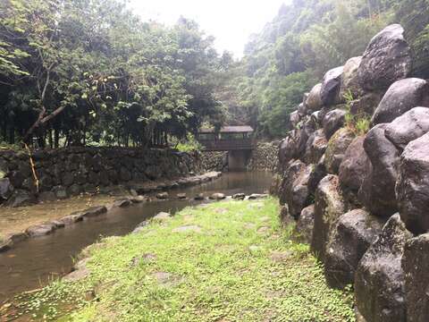 流水涓涓，生氣盎然