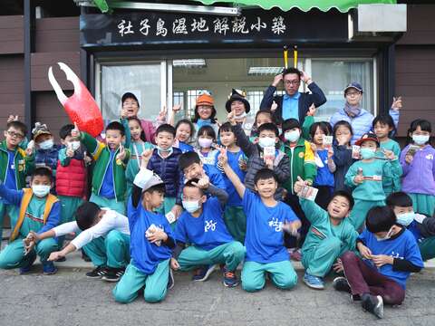 社子島濕地解說小築周末環教活動推出後廣受大、小朋友好評