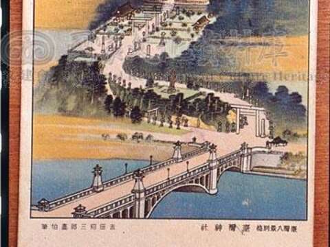 台灣八景別格─台灣神社(圓山),國家文化資料庫,識別號0000614578,文化建設委員會