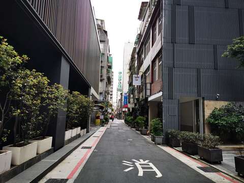 當時的日本公務員宿舍區 仿效京都棋盤式街道