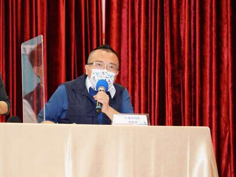 社會局局長發言_疫情記者會_劉佳雯攝
